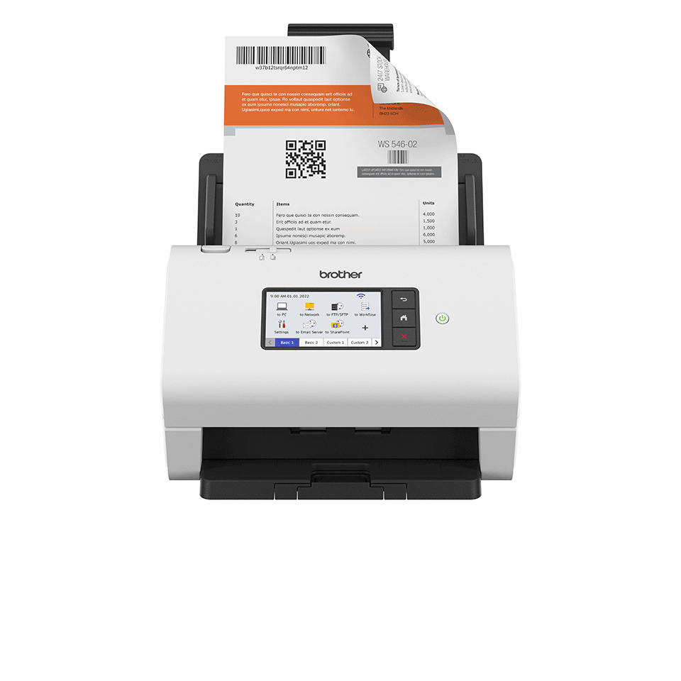 Brother ADS-4900W Dokumentenscanner Duplex 60 Seiten/Min