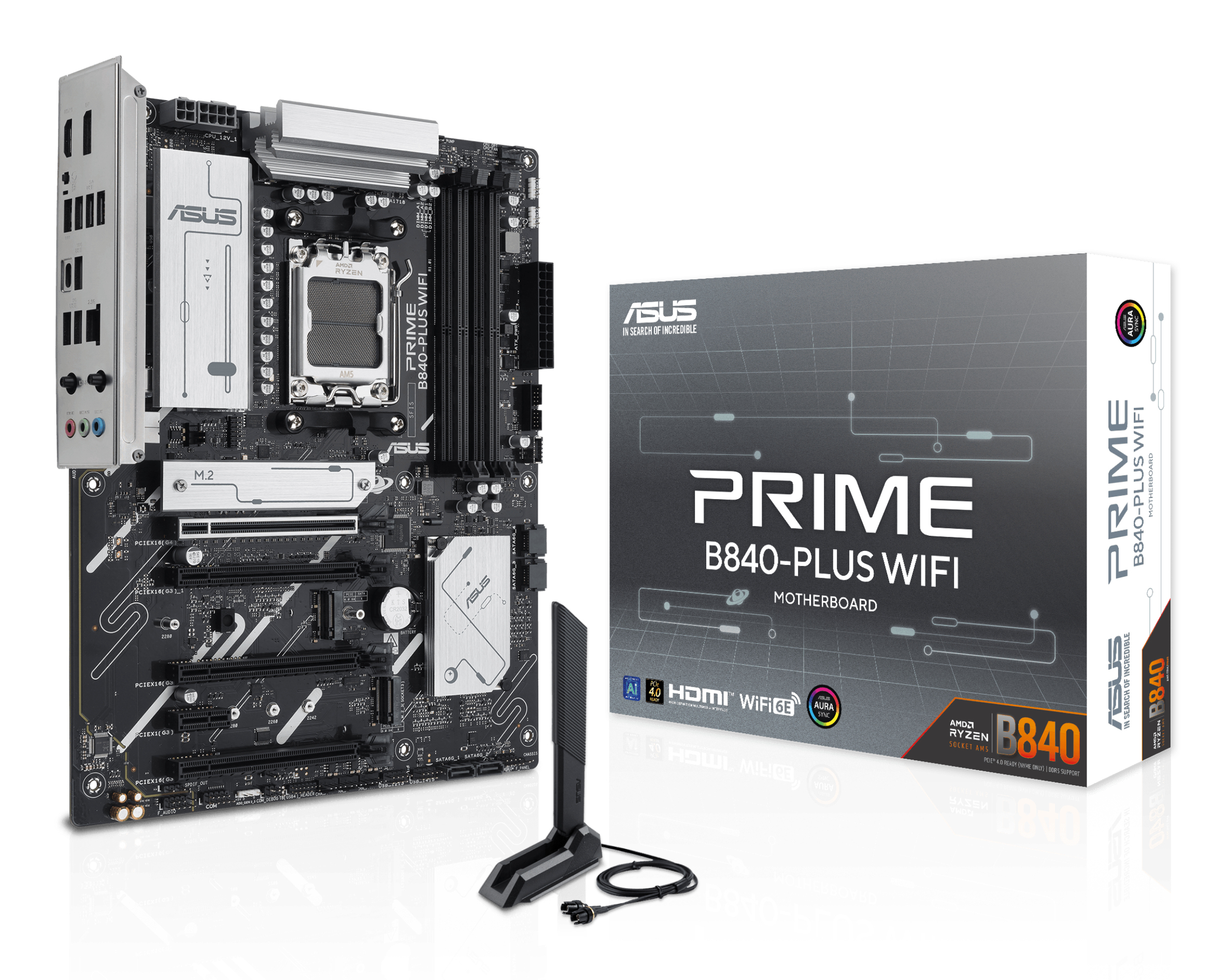 ASUS PRIME B840-PLUS WIFI ATX Socket AM5 Wi-Fi 6E