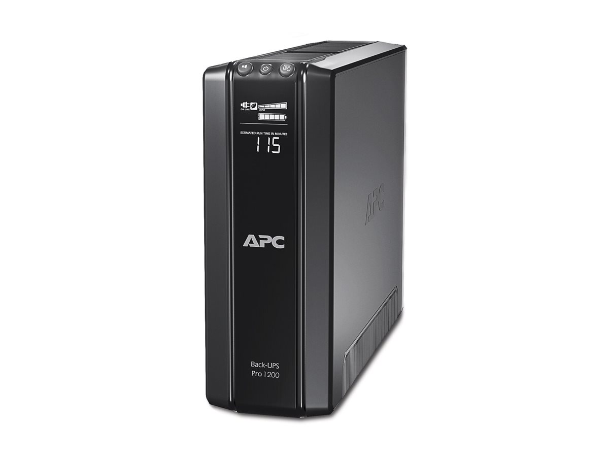 APC BackUPS Pro 1200 UPS AC 230V 720Watt 1200VA USB output connectors 6