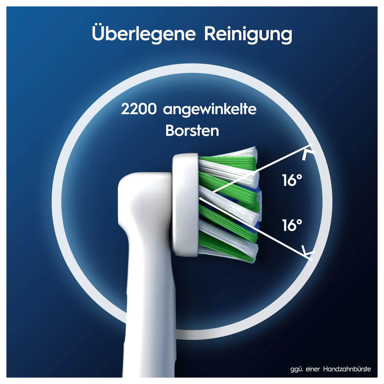 Braun Oral‑B PRO Cross Action Aufsteckbürsten 8er
