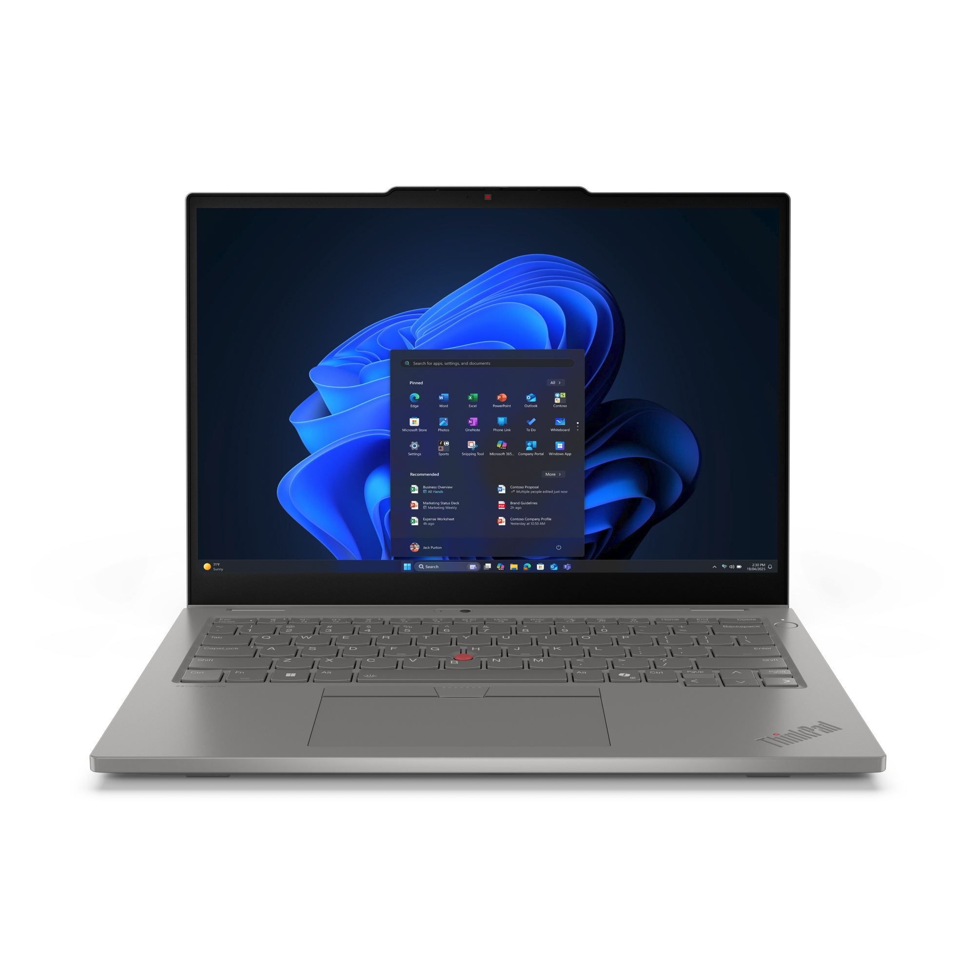 Lenovo ThinkPad L13 2-in-1 AMD G6 13,3 Zoll AMD Ryzen 7 Pro 250 32 GB RAM 1 TB SSD Radeon 780M