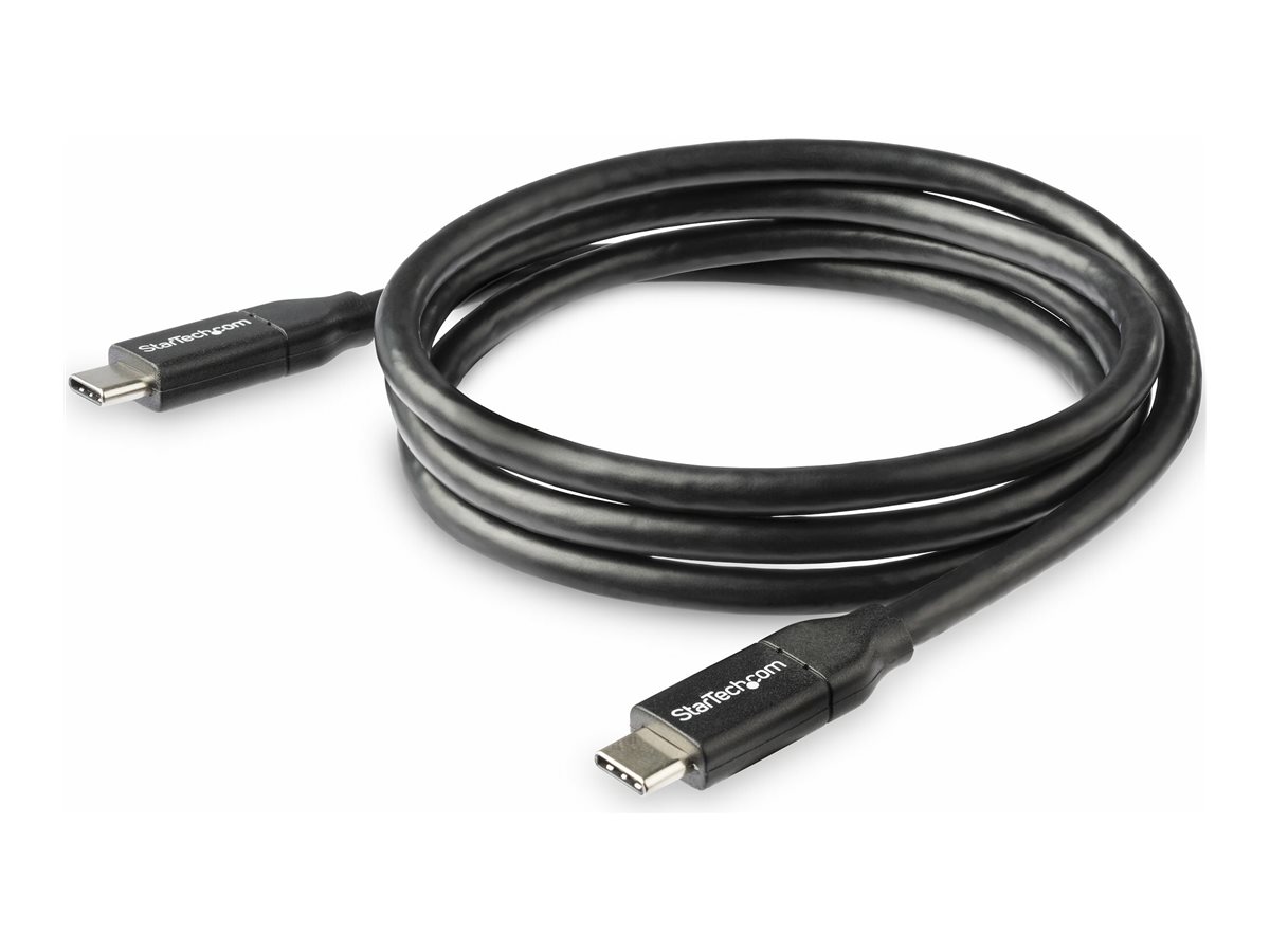 StarTech.com USB-C auf USB-C Kabel 5A Power Delivery 1m