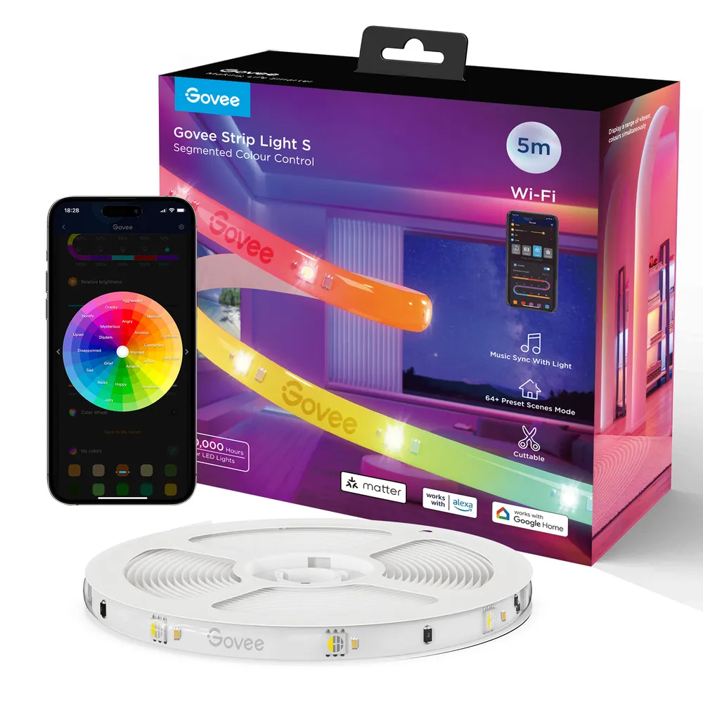 Govee LED Stripe Light S Matter 5 m RGBIC