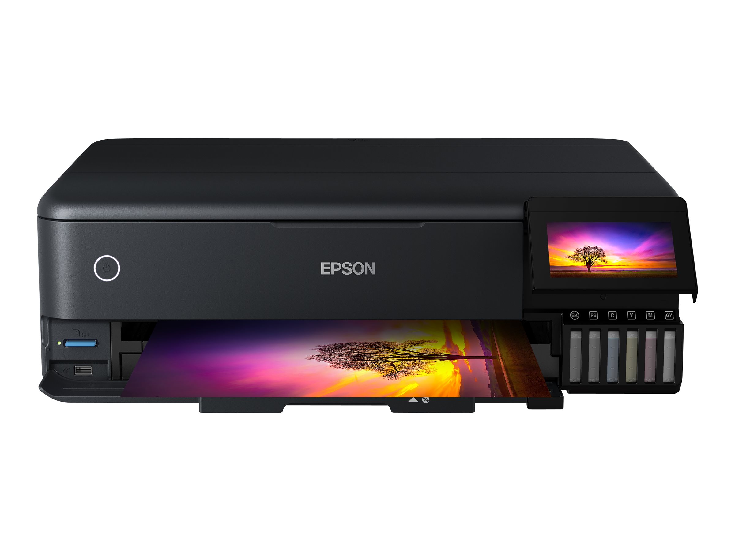 EPSON EcoTank ET8550 3 in 1 TintenstrahlMultifunktionsdrucker schwarz