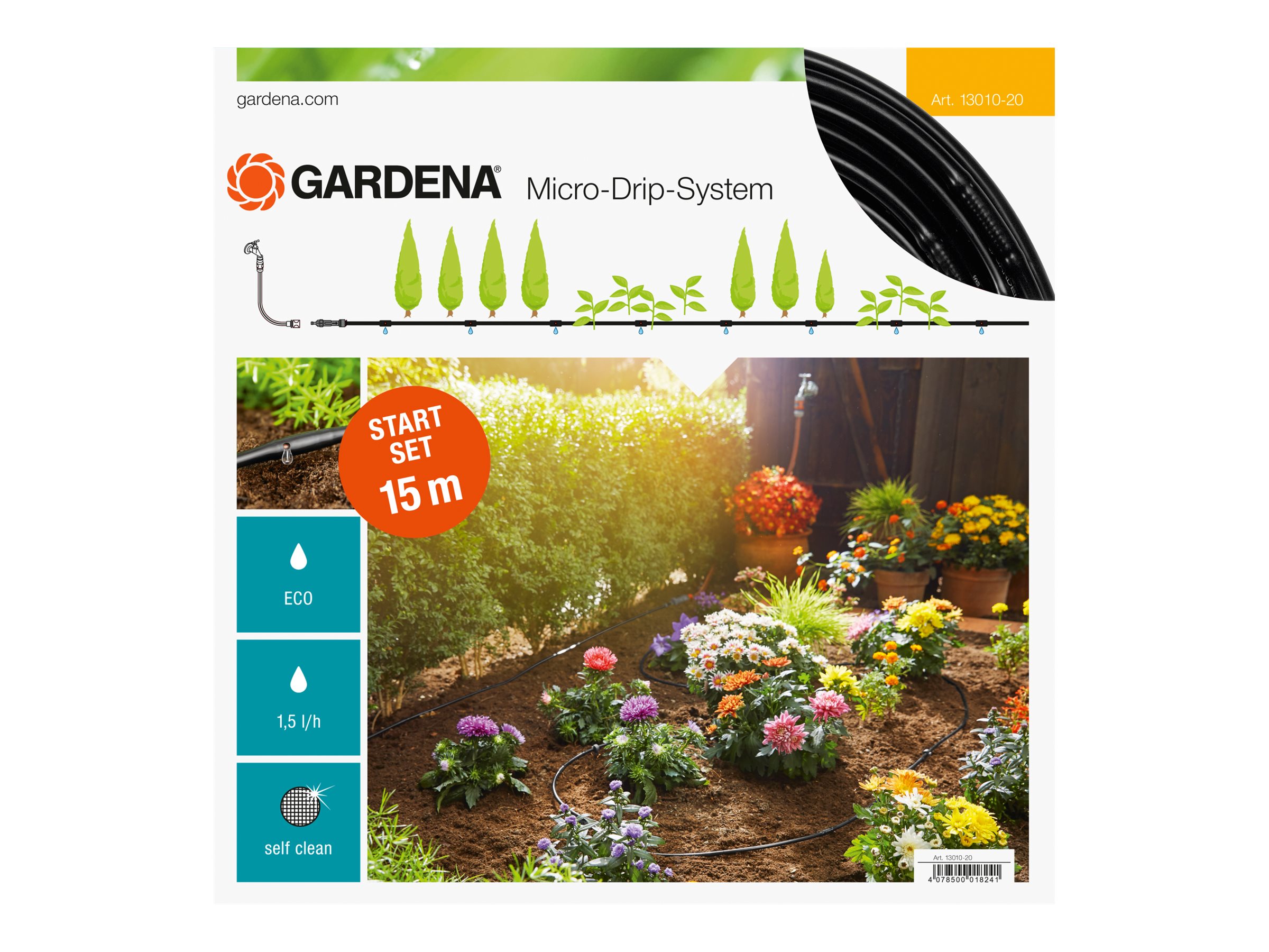Gardena Micro-Drip-System Planted Rows S 15 m