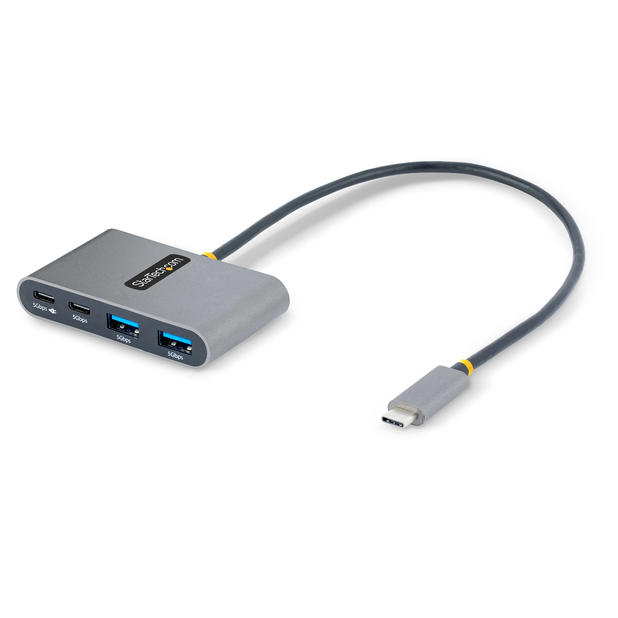 StarTech.com 4-Port USB-C Hub 5Gbps Power Delivery
