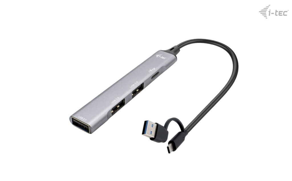 i-tec Hub USB-C/USB-A Metall 4 Port