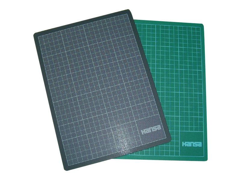 Hansa Schneideunterlage 45 x 30 cm Schwarz/Grün