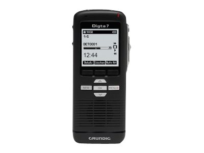 Grundig Digta 7 Voicerecorder 2 GB Schwarz