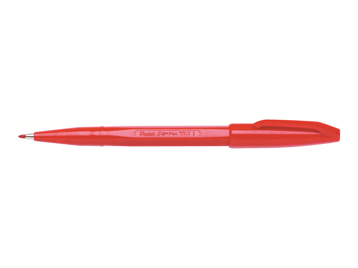Pentel Sign Pen rot