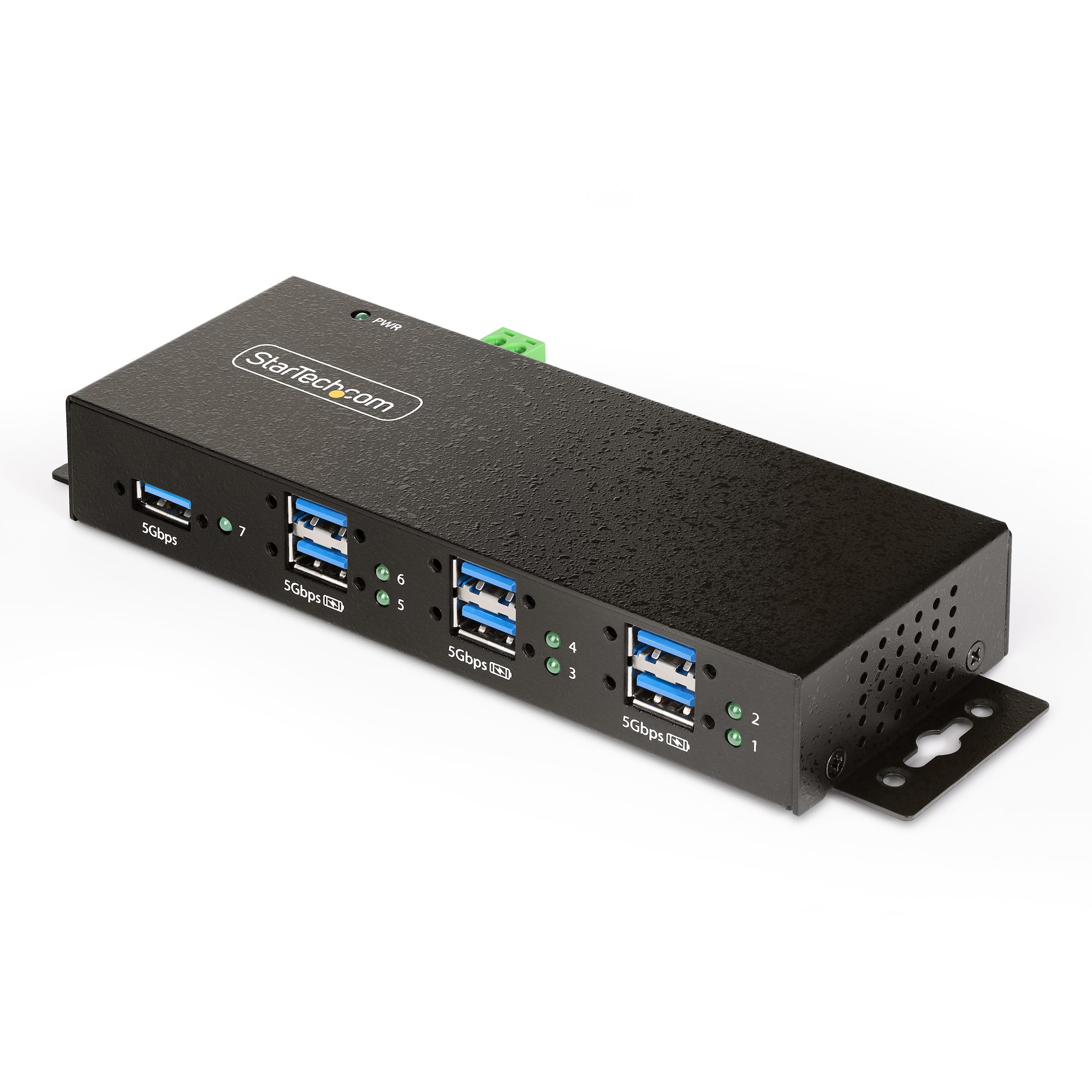 D StarTech 7PT MANAGED INDUSTRIAL USB HUB