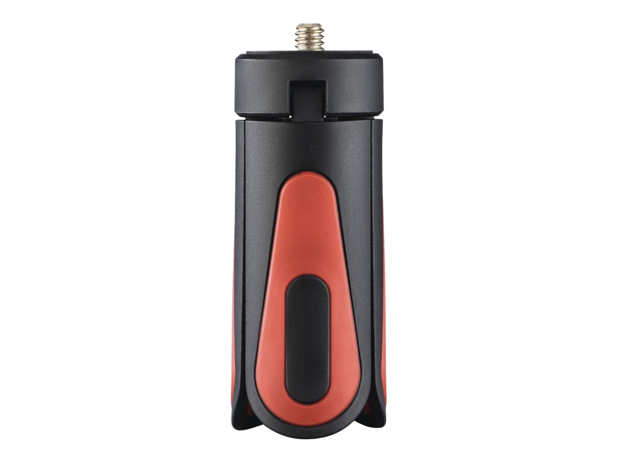 Hama Pocket II Rotation Ministativ schwarz rot