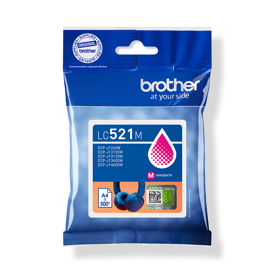 Brother LC521M Magenta