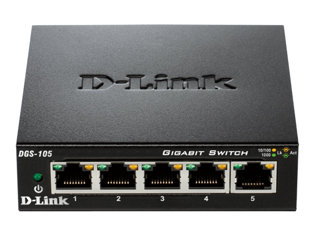 D-Link DGS-105 5-Port Gigabit Switch