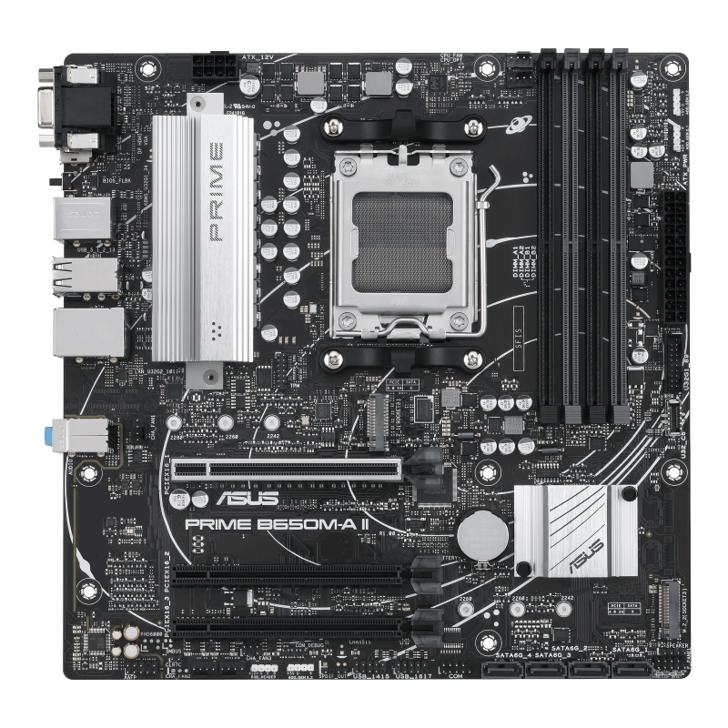 ASUS PRIME B650MA IICSM AM5 mATX MB 4xDDR5 4xSATA 2xM2