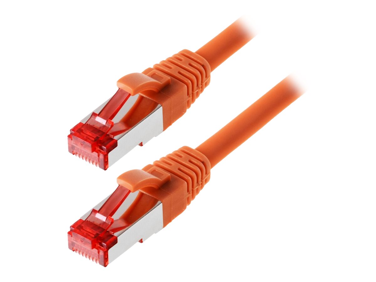 Helos Patchkabel Cat 6 S/FTP orange 3m
