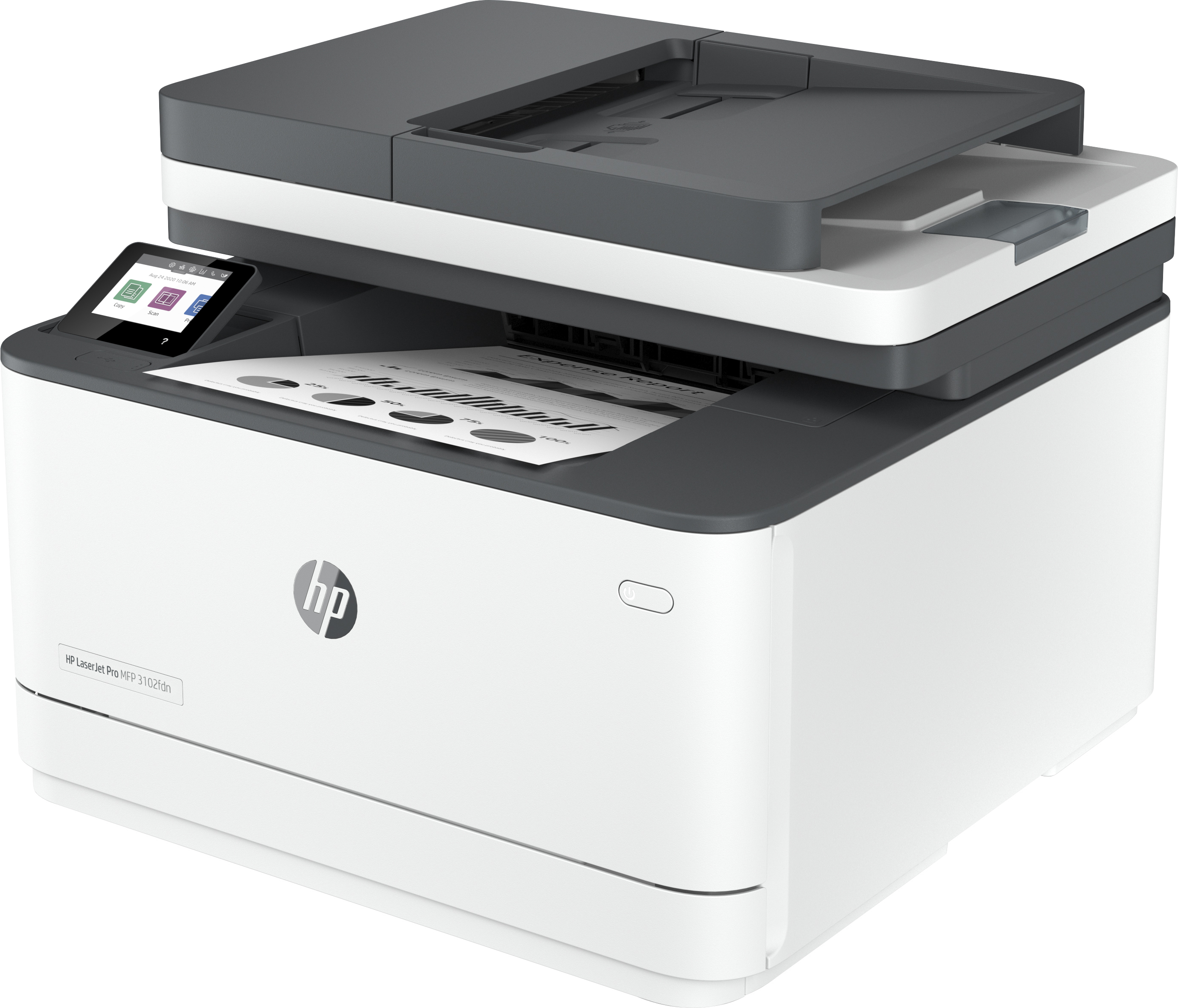 HP LaserJet Pro MFP 3102fdn Multifunktionsdrucker weiß