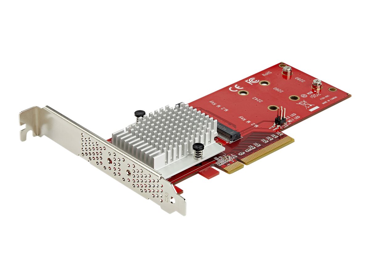 StarTech.com PEX8M2E2 Dual M.2 PCIe SSD Adapter x8/x16