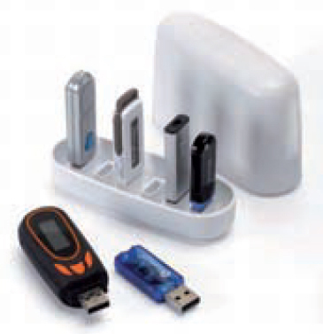 Exponent USB-Stick-Box weiß