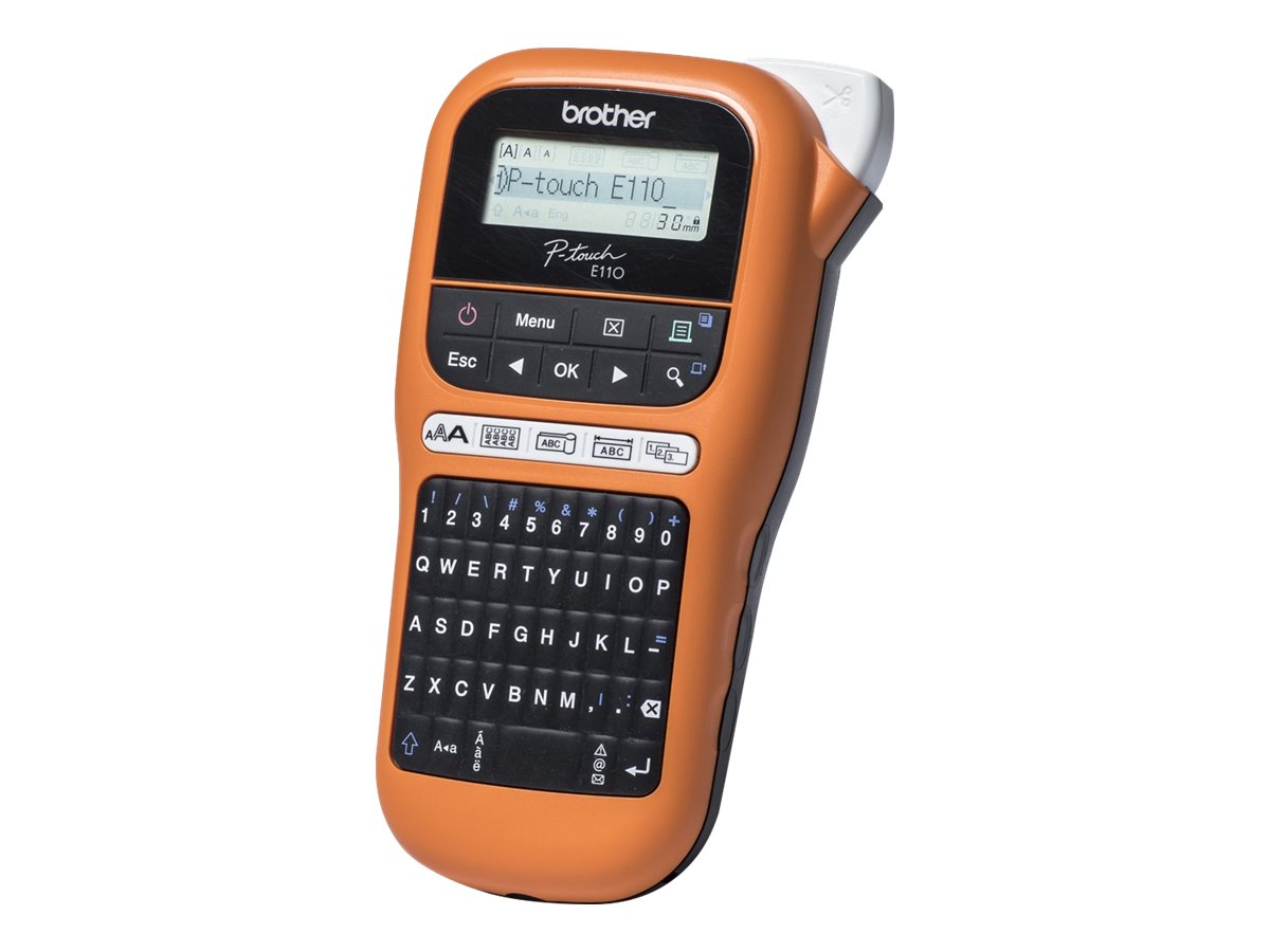 Brother P-Touch PT-E110 Beschriftungsgerät Rolle 1,2 cm