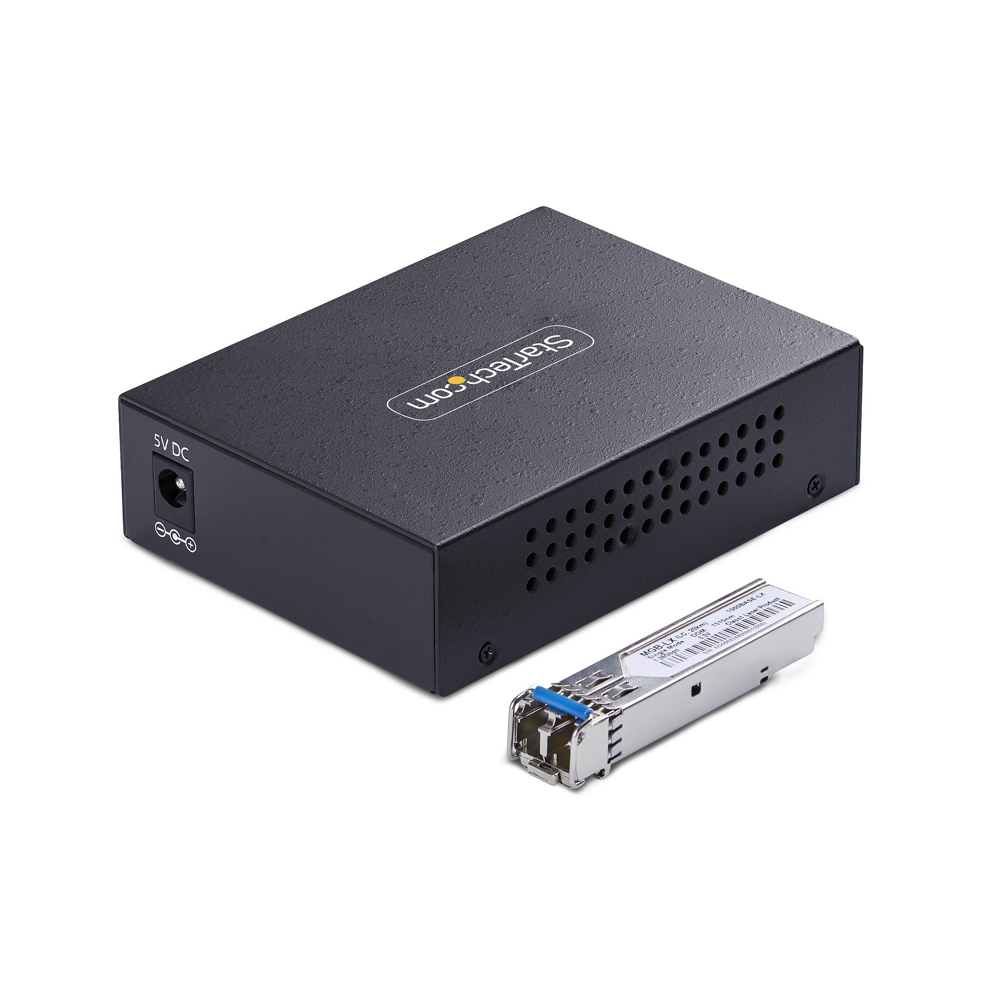 StarTech.com Medienkonverter Gigabit Singlemode SM LC 40 km