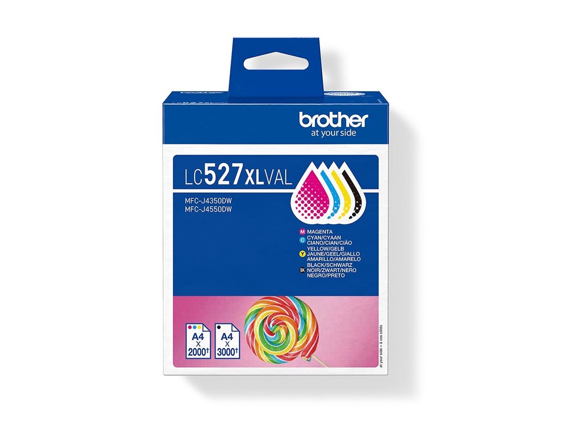Brother LC527XL Value Pack Hohe Ergiebigkeit