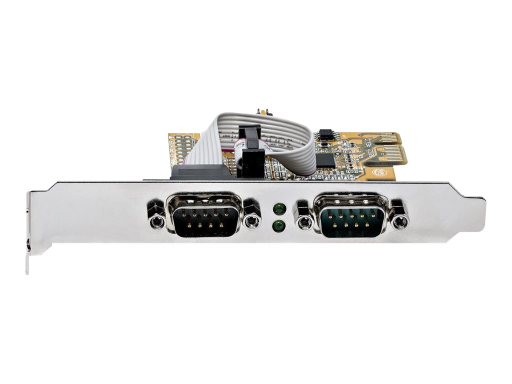 StarTech.com 2-Port PCIe Serielle Schnittstellenkarte RS232