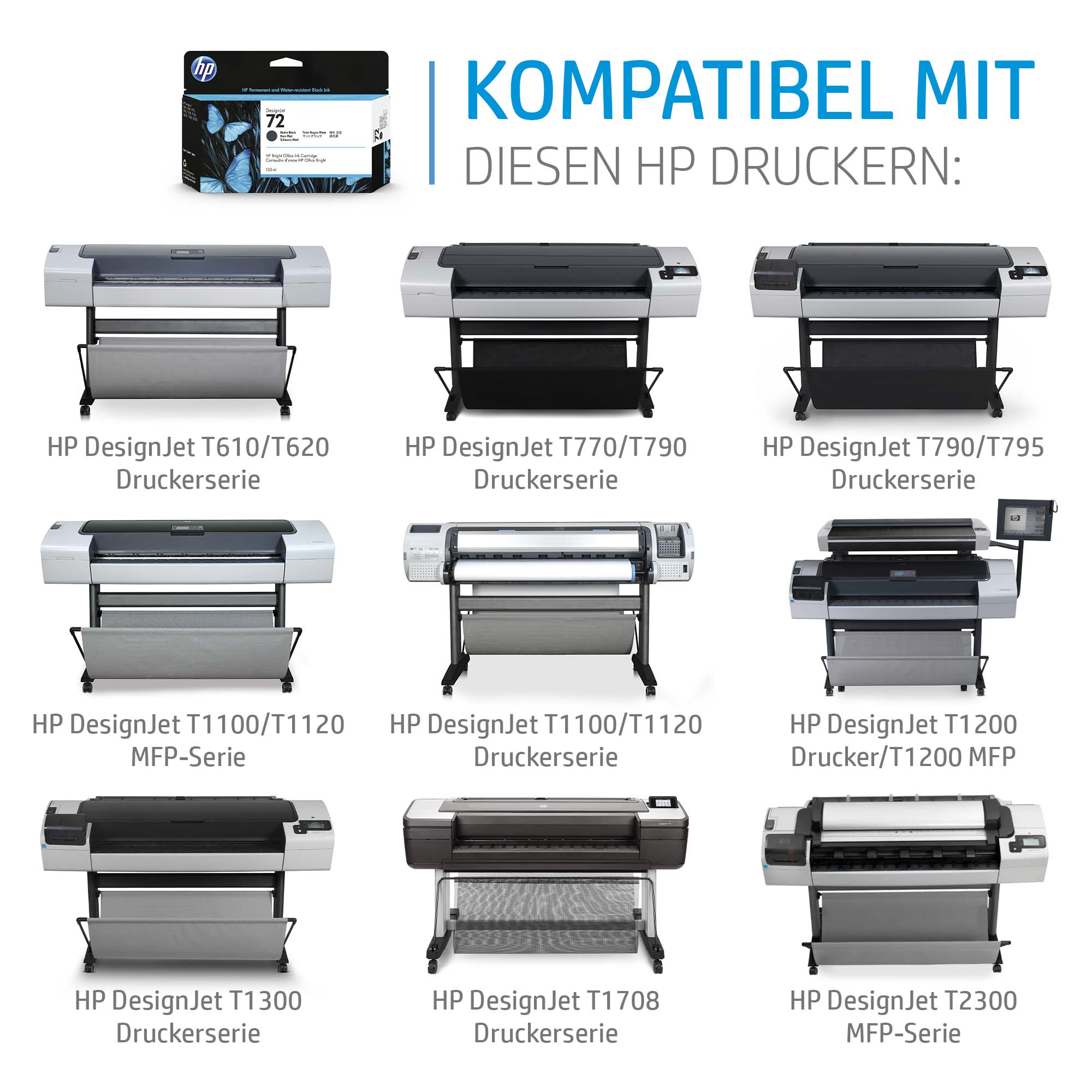 HP DesignJet 72 Tintenpatrone Magenta
