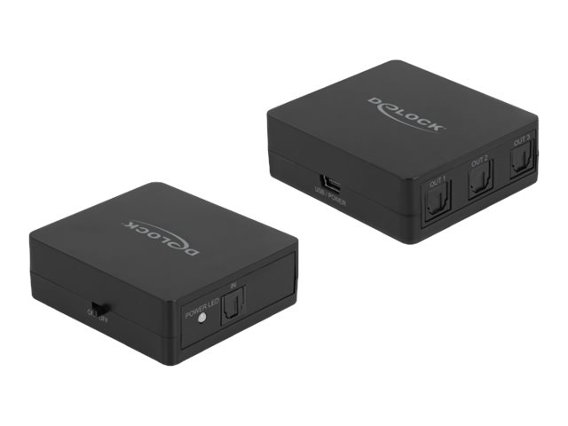 Delock Audio-Splitter 3 x SPDIF USB