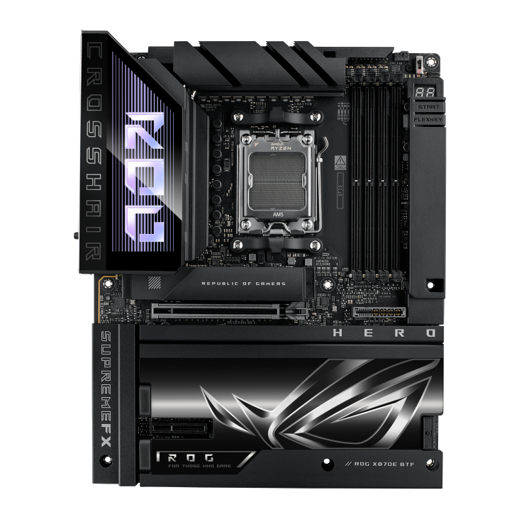 ASUS ROG CROSSHAIR X870E HERO BTF ATX Socket AM5 Wi-Fi 7