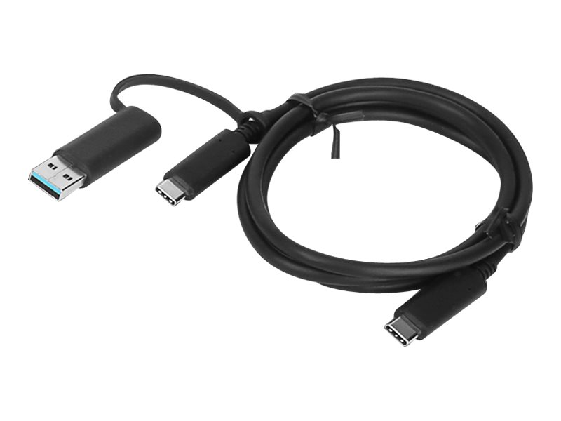 Lenovo USB-C Kabel 1m Schwarz