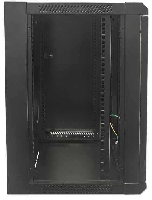 Intellinet Wandverteiler 6U 570x450mm schwarz unmontiert