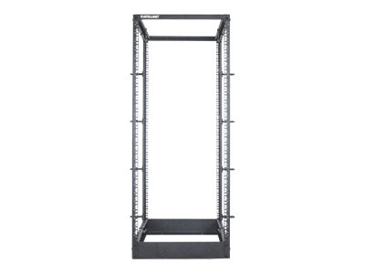 Intellinet Laborgestell 4-Pfosten 26 HE 19 Zoll Flatpack schwarz