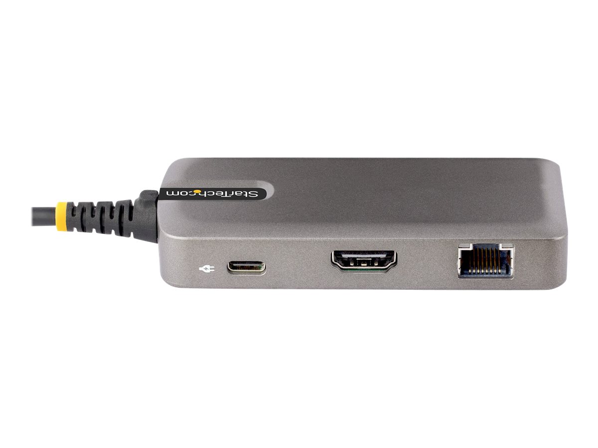 STARTECHCOM USBC Multiport Adapter 4K 60Hz HDMI 2 Port USB Hub 100W PD Works with ChromebookLaptop Dockingstation