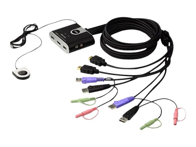ATEN CS692 KVM-/Audio-Switch 2-Port