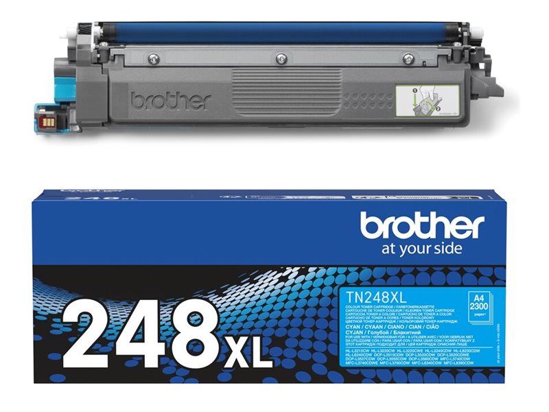 Brother Toner TN-248XLC Hohe Ergiebigkeit Cyan original