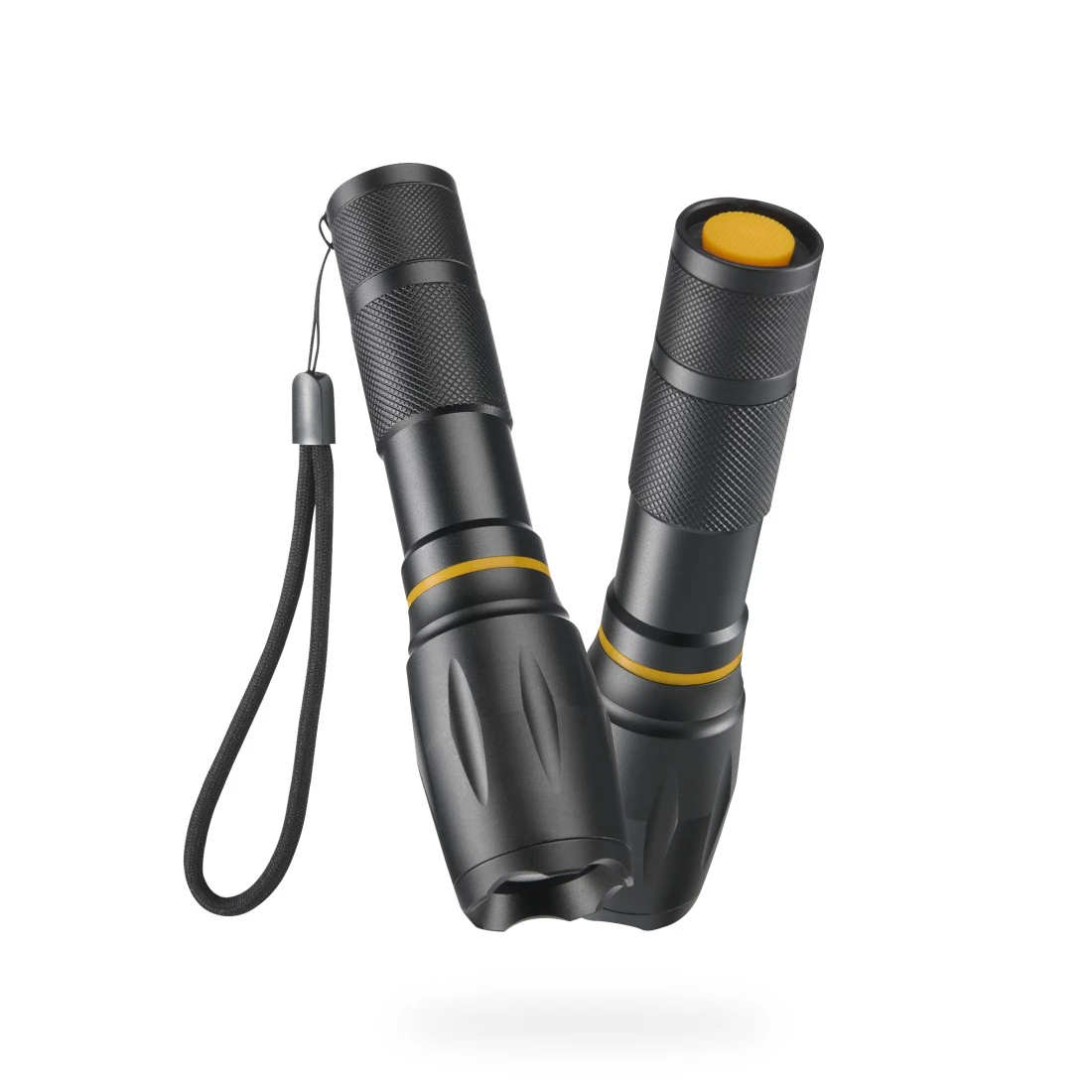 Hama W200 LED-Taschenlampe Schwarz 15,3 cm 200 Lumen