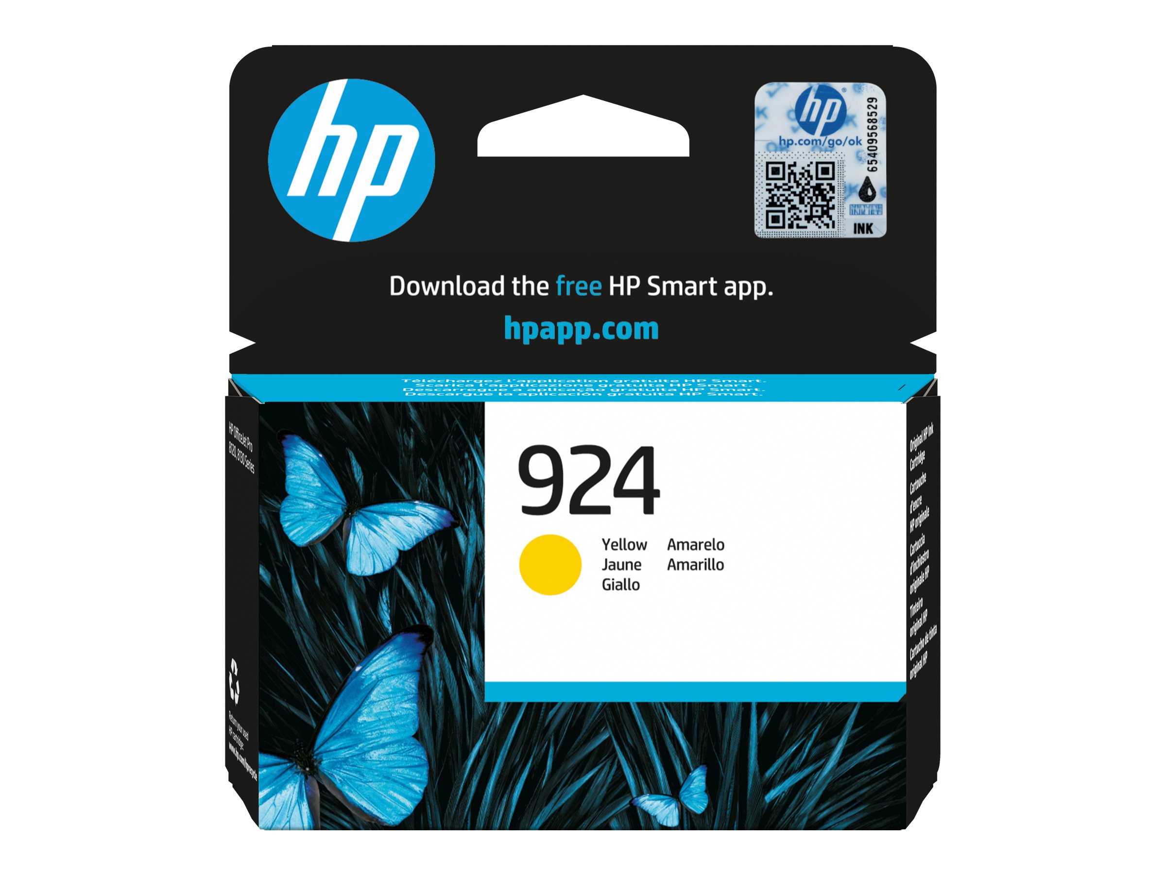 HP 924(4K0U5NE) gelb Druckerpatrone