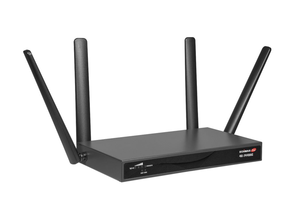Edimax Pro 4G-7449AC Wireless Router WWAN 3-Port-Switch