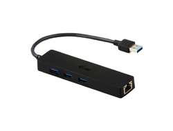 i-tec USB 3.0 Slim Hub 3-Port mit Gigabit Ethernet Adapter