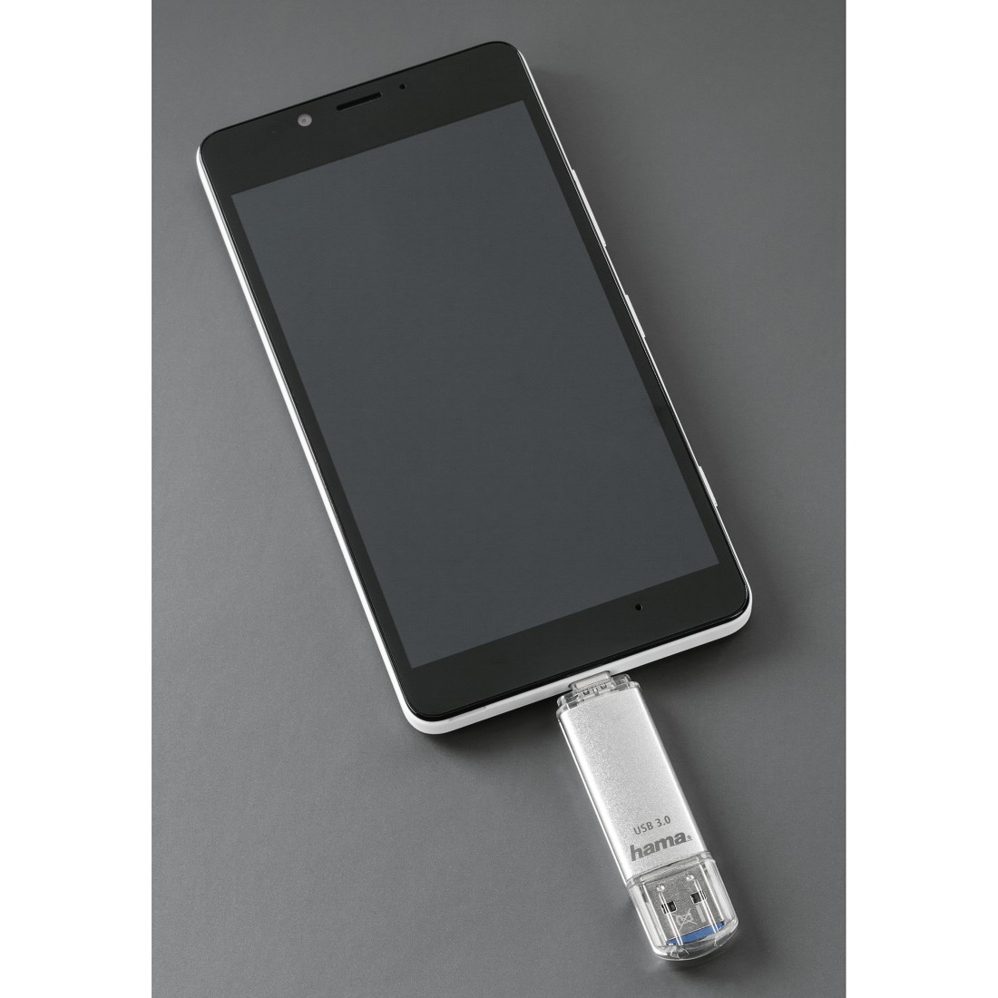 hama USBStick CLaeta silber 256 GB, 1 St