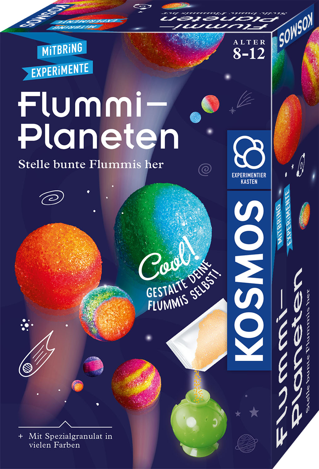 Kosmos Experimentierkasten Flummi-Planeten Mehrfarbig