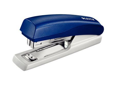 Esselte Leitz Mini Hefter blau 10 Blatt 1 mm