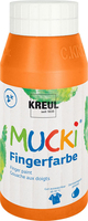 C.Kreul MUCKI Fingerfarbe Orange Waschbar Gluten-frei 750 ml