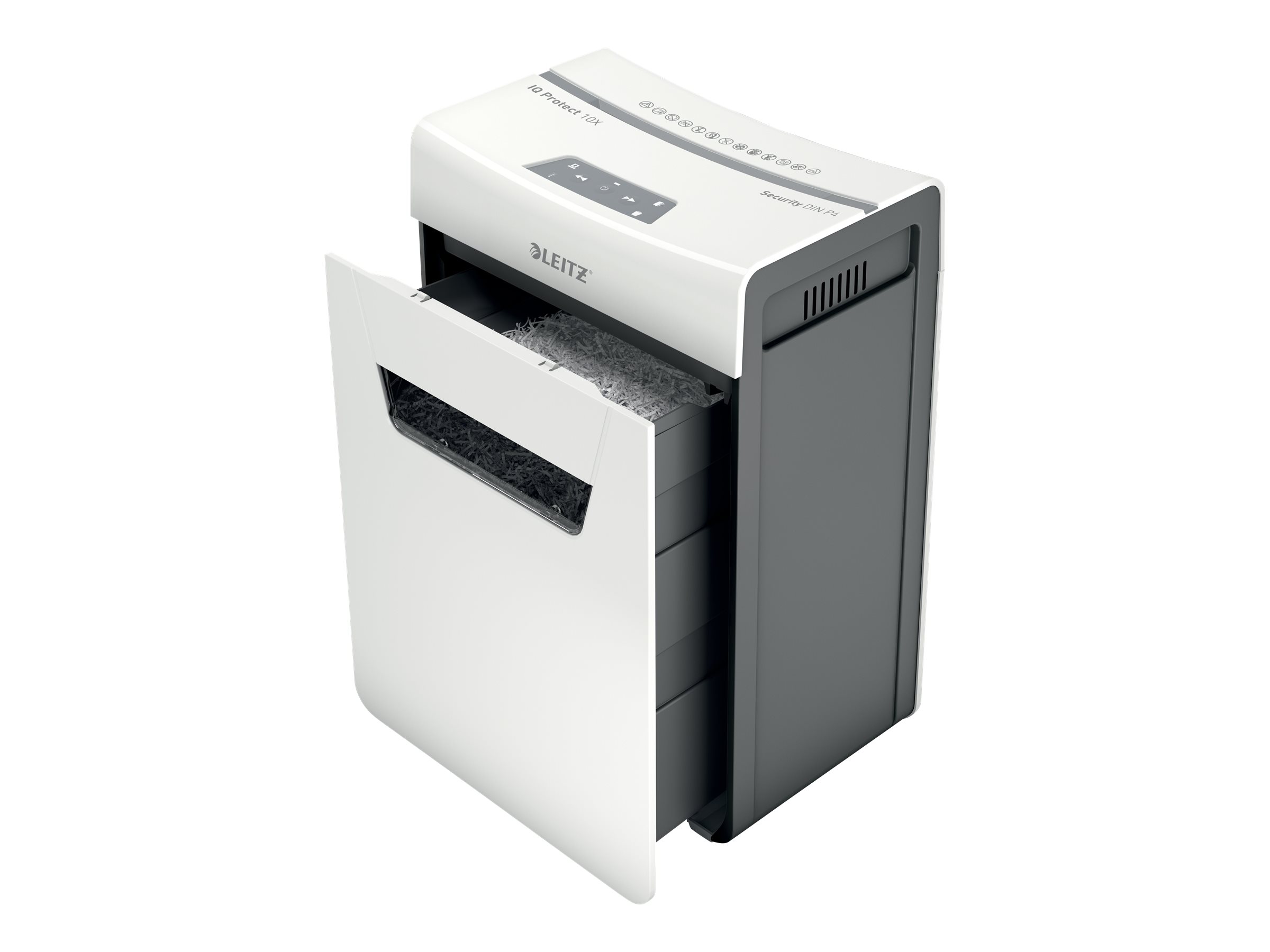 Esselte Leitz IQ 10X Protect Premium weiß Kreuzschnitt bis 10 Blatt