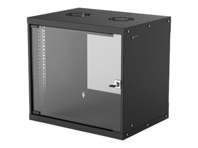 Intellinet Wandverteiler 9 HE 19 Zoll Flatpack schwarz