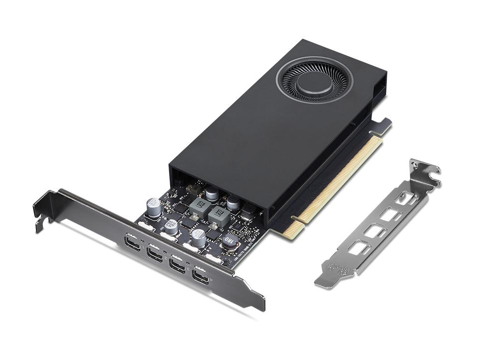 LENOVO NVIDIA RTX A400 4GB 4xminiDP GDDR6 Graphics Card