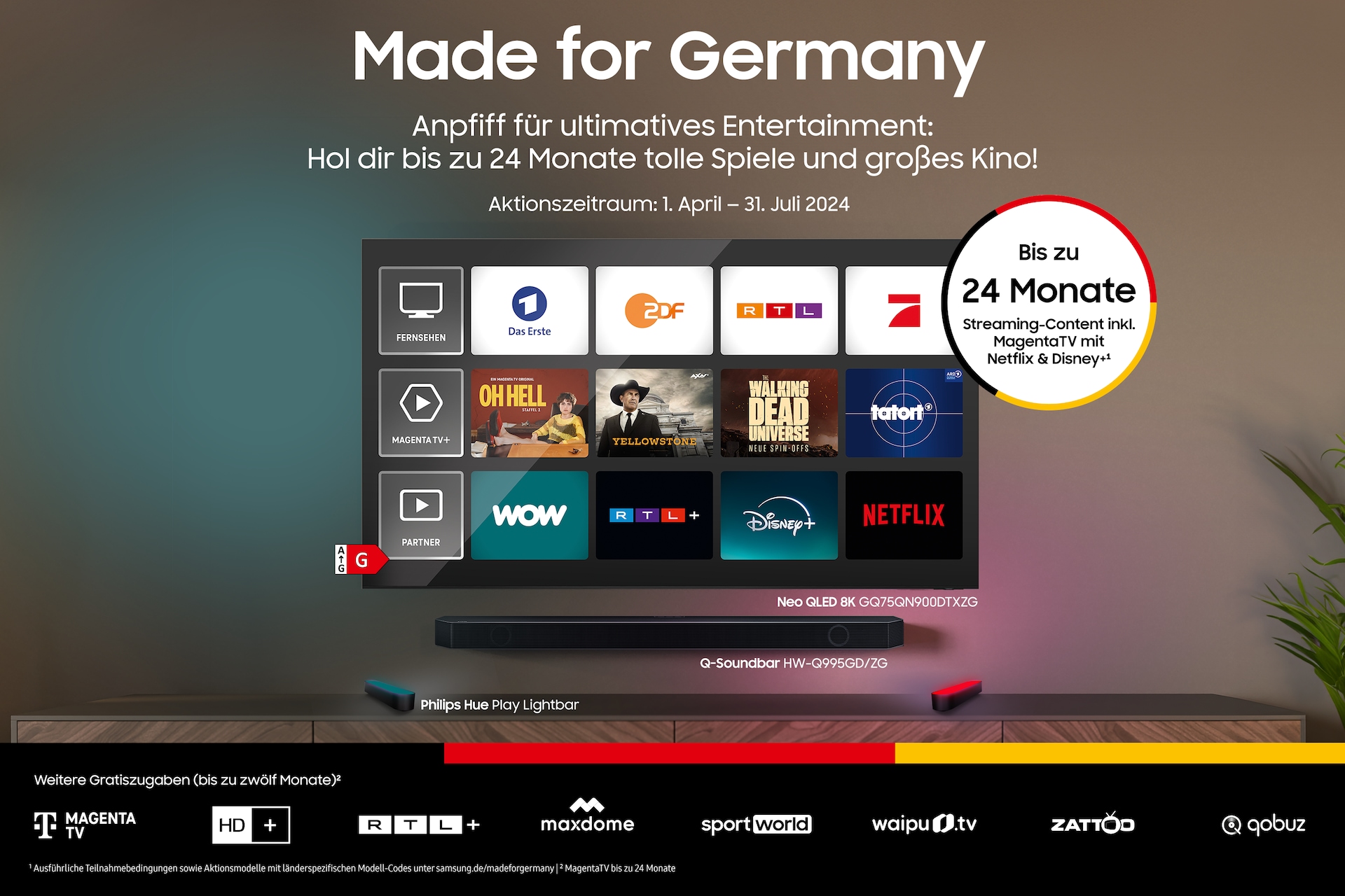 Samsung GQ55S95DATXZG 55 Zoll OLED Smart-TV