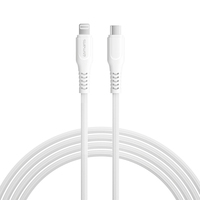 4smarts USBC auf Lightning Kabel RapidCord PD 30W 1,5m weiss MFi zertifiziert