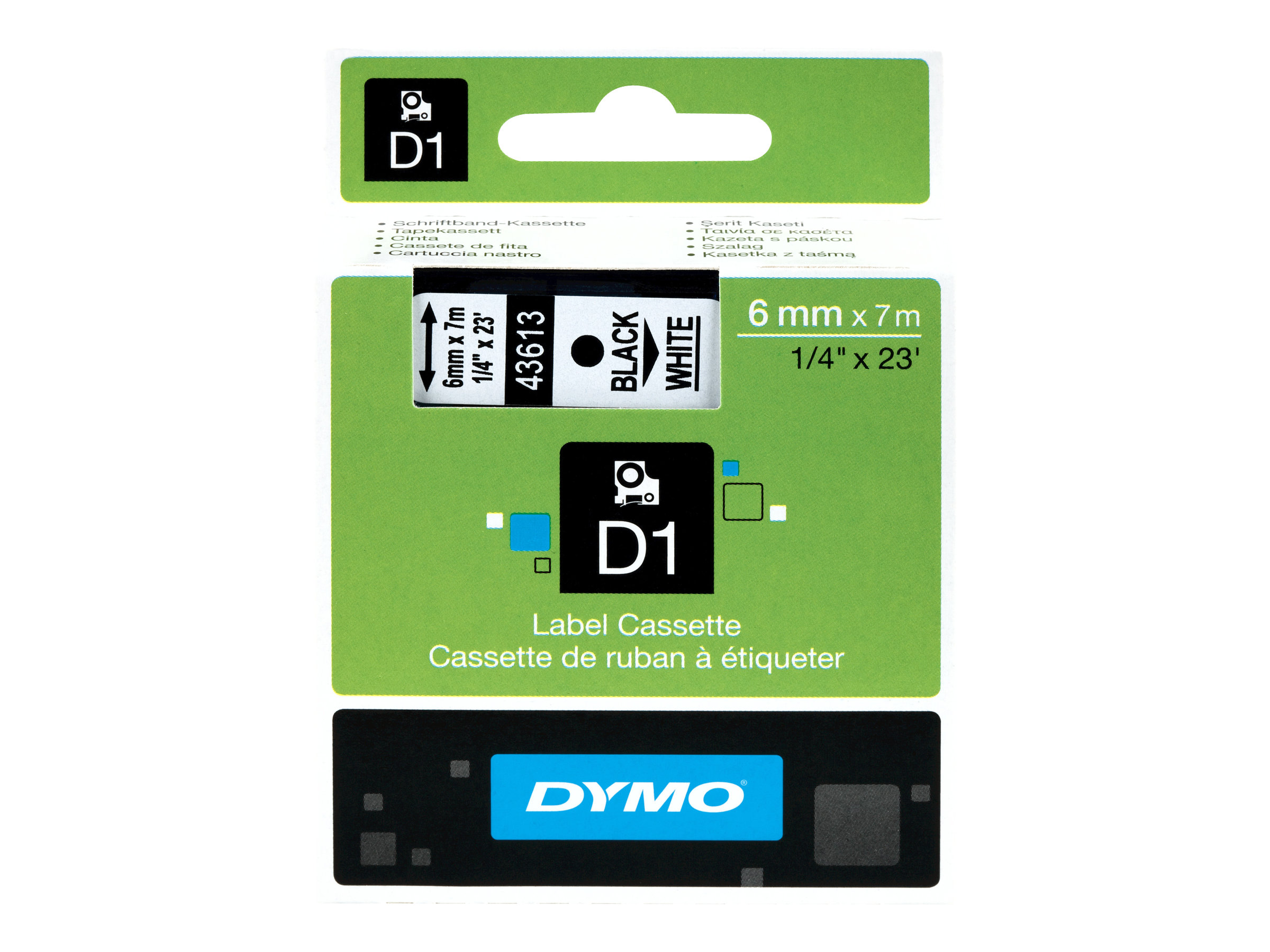 Dymo D1 Standard Polyester selbstklebend